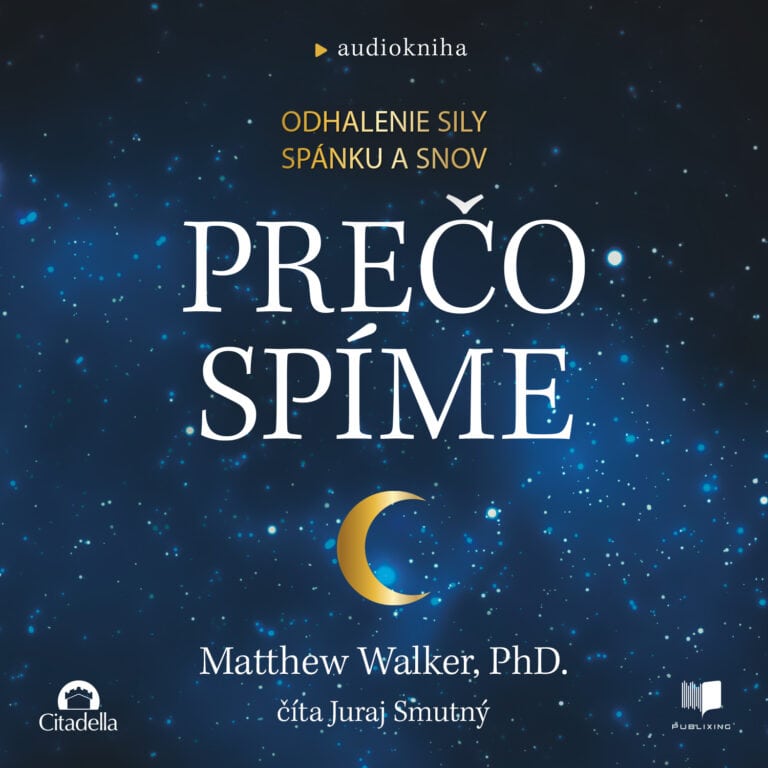 Audiokniha Prečo spíme - Matthew Walker