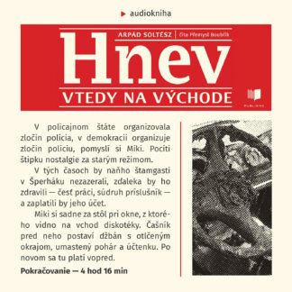 Audiokniha Hnev - Arpád Soltész